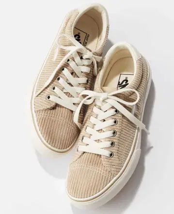 [새상품급] VANS 베이지 코듀로이 로우컷 스니커즈