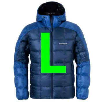 몽벨 스페리오 다운 후드티 EX800 L 사이즈 네이비 블루