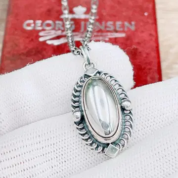 조지 젠슨 2004 이어 목걸이 헤리티지 Ag 실버
