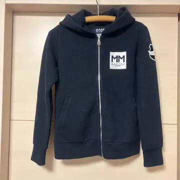 MM MARINE 후드 부착 스웨터 네이비