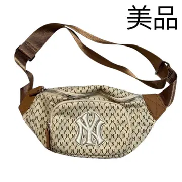 [새상품급] MLB KOREA 모노그램 바디 백