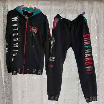 새상품급 GOTCHA 후드 부착 후드티와 팬츠 셋업 L 사이즈