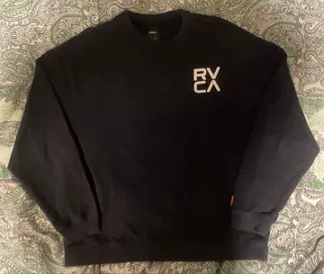 [ 입시 난이도 완판템 ] RVCA 블랙/크루넥/트레이닝복/루카/블랙