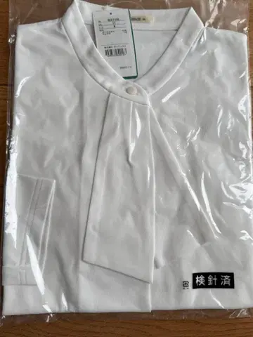 미사용 미개봉 새상품 본맥스 사무복 7부 소매 블라우스 화이트 M