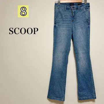 SCOOP 스쿠프 슬림 부츠컷 데님 [ 8 ] 블루