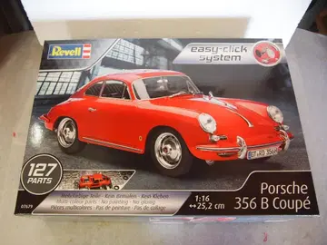 레벨 Porsche 356 B 쿠페 1:16 미사용품 미조립