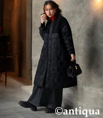 antique 도킹 롱 코트