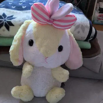 AMUFUN 뽀떼토끼 봉제 인형 약 30cm