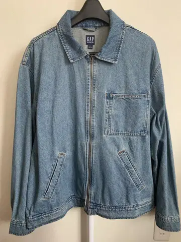 GAP, 갭, 데님 자켓, 지퍼, 남성용