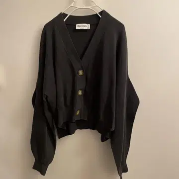 나곤스탠스 그레이 V넥 가디건 M 나곤스탠스