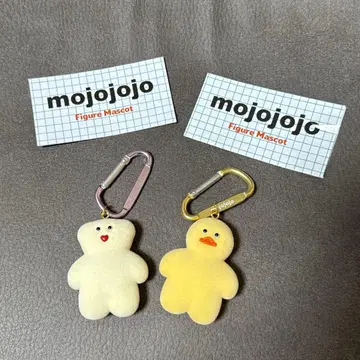 모조조조 피규어 마스코트 카라비너 포함 키링 병아리 곰