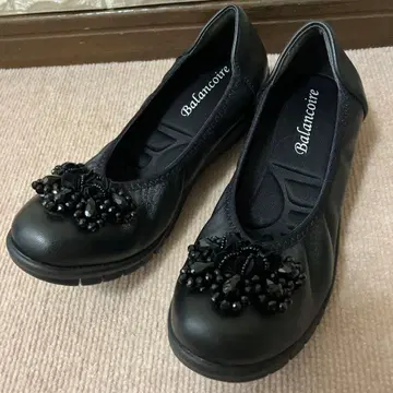 Balancoiri 블랑코알 펌프스 24.5cm 블랙 경량 밸리