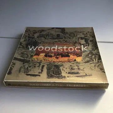 No.124 Woodstock 25주년 기념 컬렉션 4장 세트 CDBOX