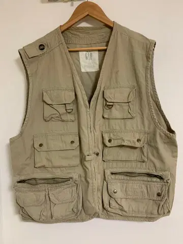 11월 한정 가격 구제 의류 GAP 낚시용 조끼 XL