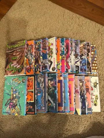 스틸 볼 런 전권 세트 아라키 히로히코