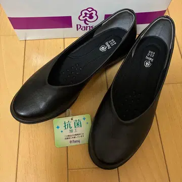 팬지 로우힐 펌프스 블랙 23.0cm