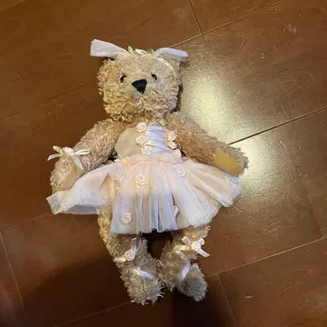 곰 봉제 인형 발레리나