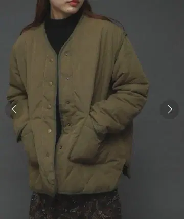 퀼팅 노카라 숏코트 센스 오브 플레이스