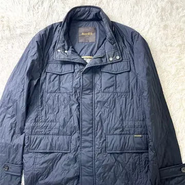 무레르 MooRER 다운 자켓 퀼팅 자켓 남성용 블랙