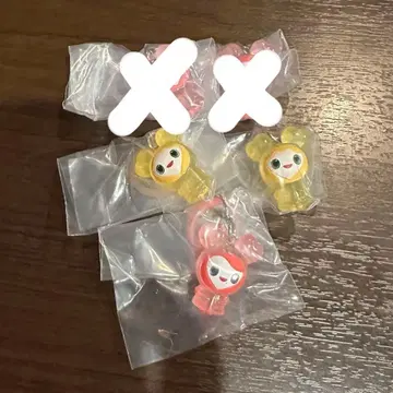 곰 캐릭터 캡슐 토이 5개 세트