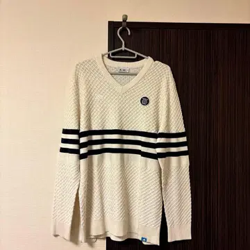 adidas 아디다스 골프 스웨터 화이트