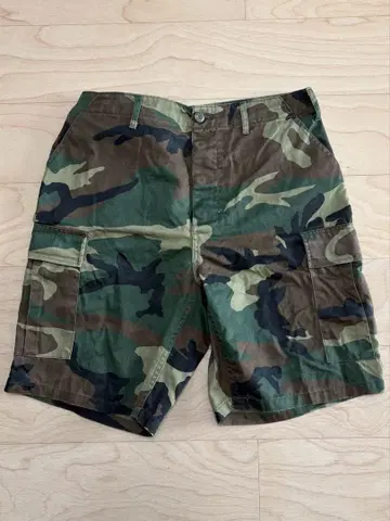rothco 카고 하프 팬츠 카모 패턴 M 사이즈