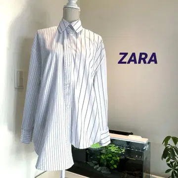ZARA 비대칭 블라우스 빔즈.오즈모시스.마우지 좋아하는 분에게도