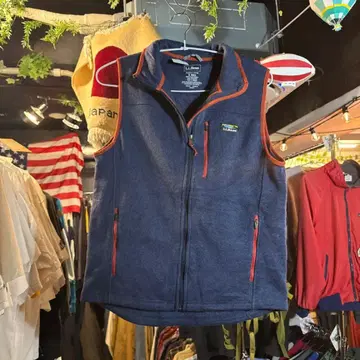 L.L.Bean 로고 자수 플리스 베스트