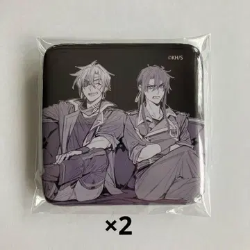 D.Gray-man 칸다 라비 정사각형 캔뱃지 2개