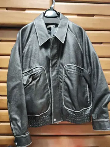 WYM ARTIFICIAL GRAIN FLIGHT BLOUSON