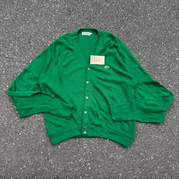 1970s IZOD LACOSTE 원 포인트 가디건