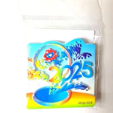 EXPO2025 오사카 간사이 박람회 먁먁 폴리레진 마그넷 대지붕 반지