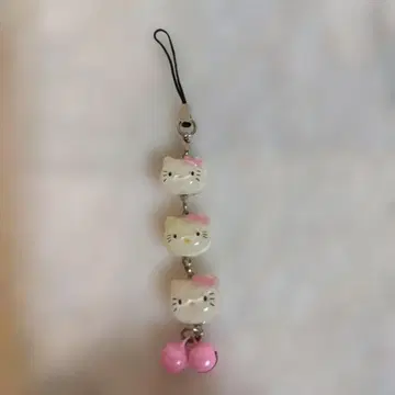 헬로키티 스트랩 방울 포함