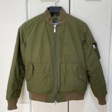 THE NORTH FACE 퍼플 라벨 광전자 프리마로프트 MA-1