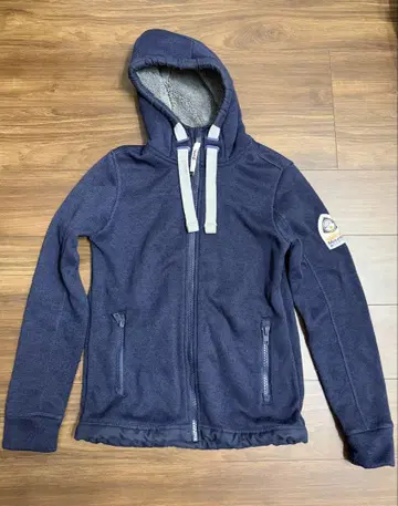 Superdry 마운틴 네이비 후드 부착 후드티