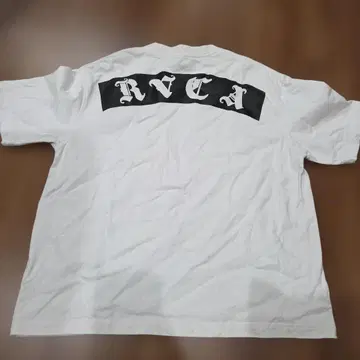 인기 RVCA 루카 오버 사이즈 티셔츠 백 프린트