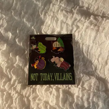 NOT TODAY, VILLAINS 4 핀셋