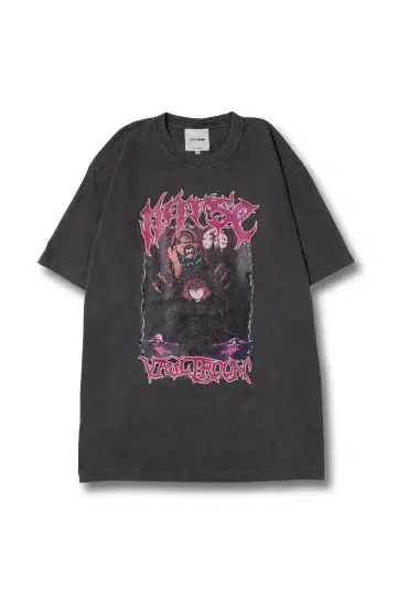 XL vaultroom nqrse DEVIL TEE / CHARCOAL