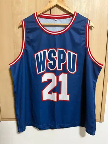 WurtS 농구 셔츠 파랑/WSPU Basket Shirts L