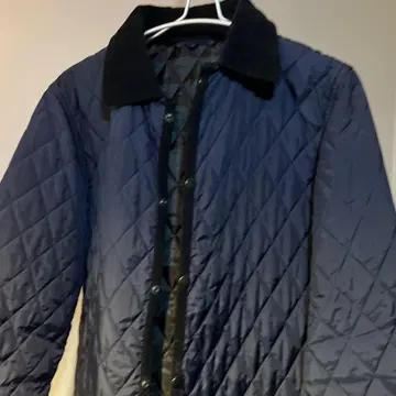 네이비 퀼팅 자켓 L 사이즈 무인양품