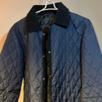 네이비 퀼팅 자켓 L 사이즈 무인양품