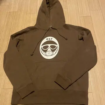 딥 씨 피쉬 브라운 후드티 새상품급