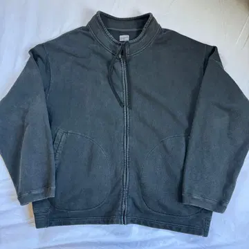 텐더 로인 맨투맨 XL MOCK NECK SWEAT ZIP 블랙