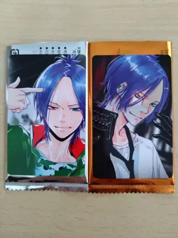 아마노 아키라 전시회 구매 혜택 셀카풍 카드 로쿠도 무쿠로 2개 세트