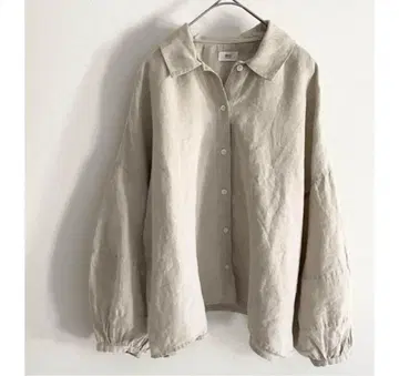 RHC 론 헤르만 벌룬 슬리브 린넨 블라우스