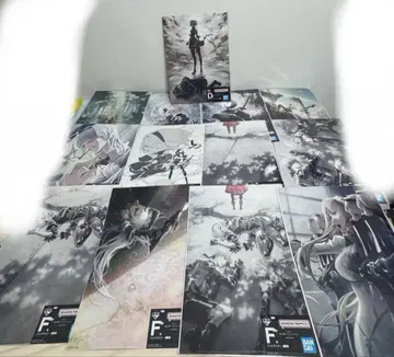 NieR:Automata 제일복권 D상 F상 클리어 포스터 컴플리트