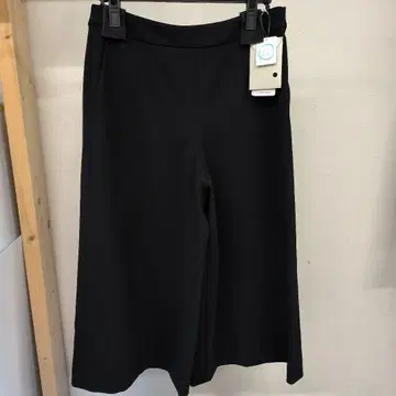 블랙 와이드 팬츠