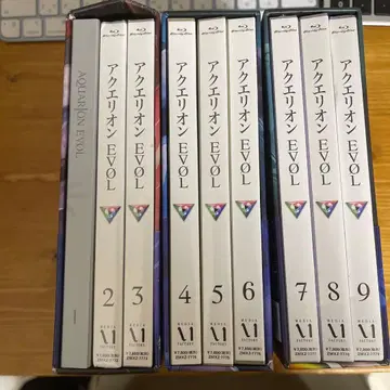 아쿠에리온 EVOL Vol.1~9 블루레이 전권 세트