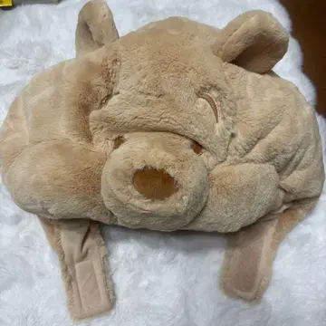 푸우 팬캡 미색