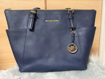 MICHAEL KORS 네이비 토트백 토트백